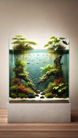 Paludarium terrarium vivarium
