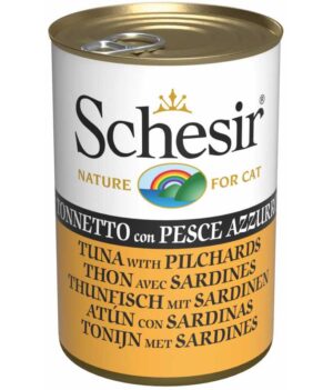 schesir cat tuna pilchards TaraPet