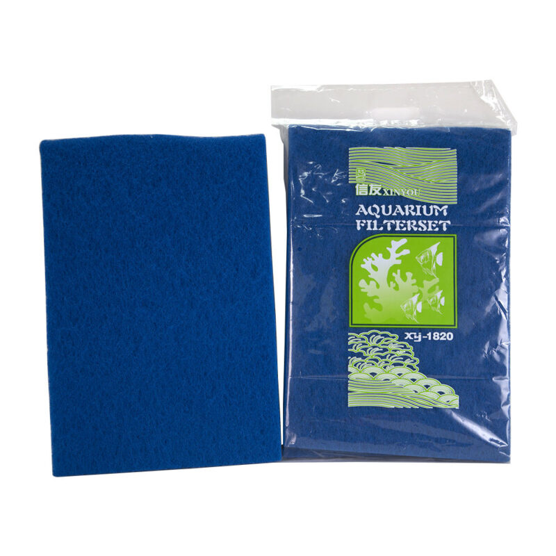 XINYOU XY-1820 Blue Bio Filter Pad 90×30×2 cm — Aquarium & Pond Reusable Filter Media