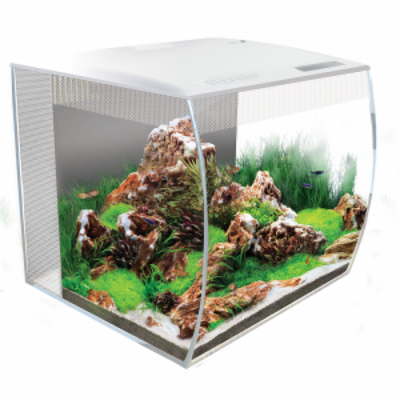 Fluval Flex Aquarium White, 57 L