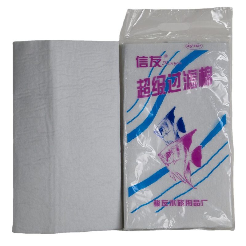 XINYOU XY-1821 White Super Filter Wool Pad 63×40 cm — Aquarium & Pond Filter Cotton