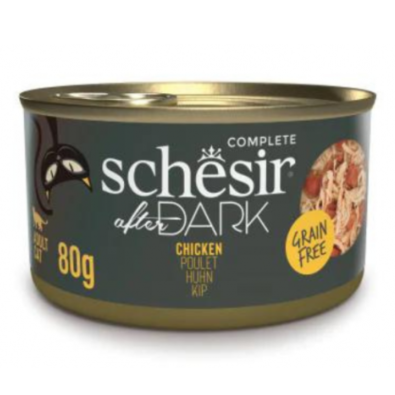 Schesir After Dark Wholefood In Broth For Cat - Chicken 80g