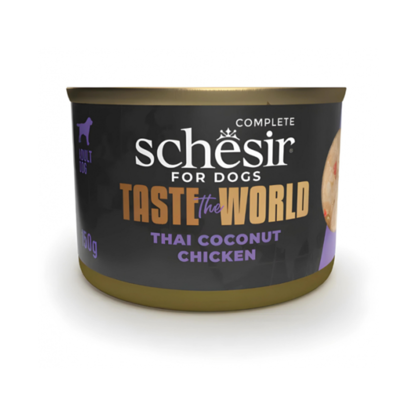 Schesir Taste The World Dog Wholefood - Thai Coconut Chicken 150g