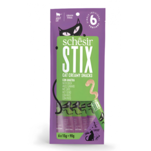 schesir stix cream duck TaraPet
