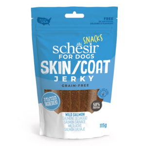 schesir dog jerky salmon TaraPet