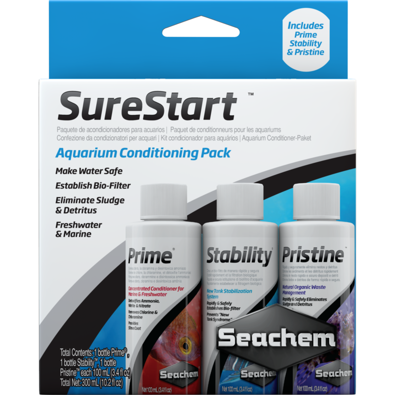 Seachem Sure Start Pack 3 x 100 ml