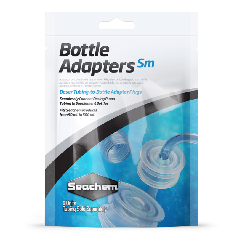 Seachem Bottle Adapter Small, 6/pk