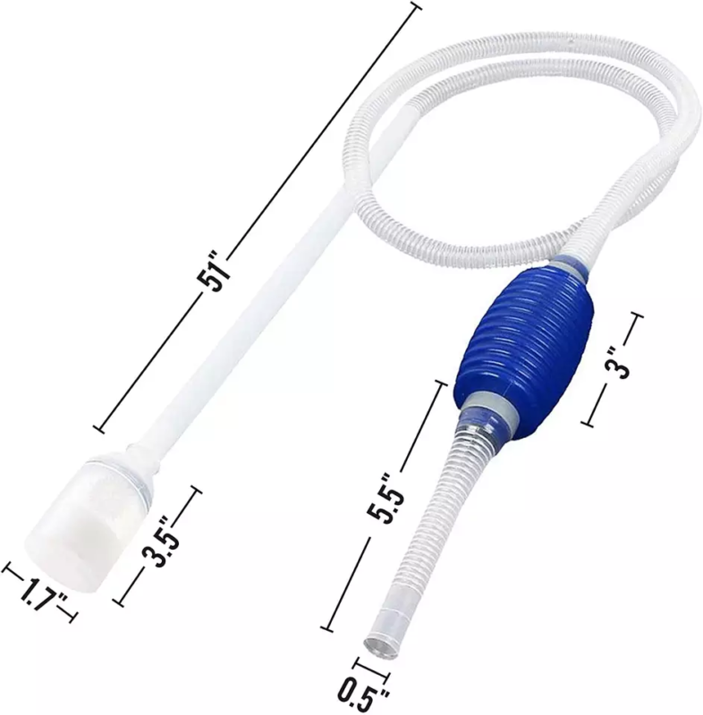 Tankii Aquarium Gravel Cleaner Vacuum Tube